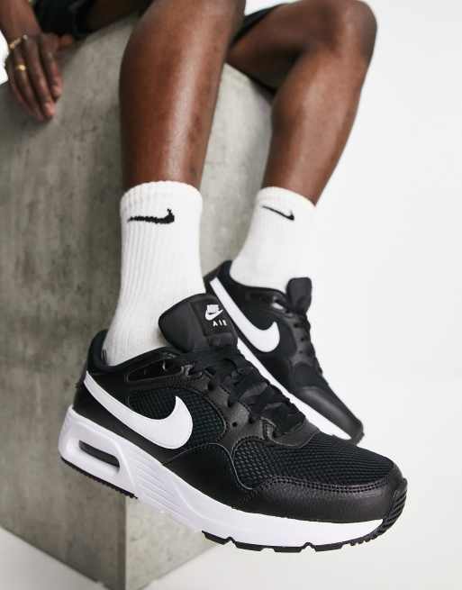 Air Nike | – ASOS Max Sneaker in SC Schwarz/Weiß –