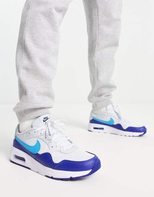 Air max hot sale mens blue