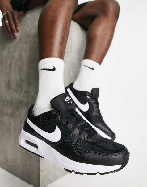 Nike Air Max SC trainer in black/white