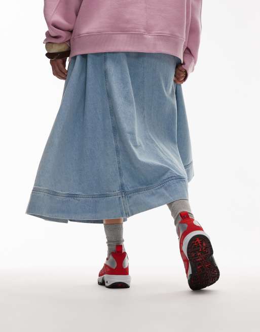 Nike Air Max SNDR sneakers in red, 5 of 5