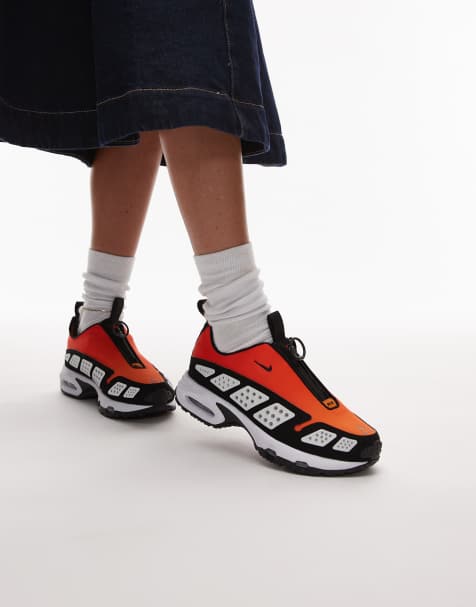 Nike Air Max SNDR unisex trainers in orange and black - view 1