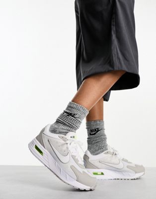 Nike Air Max Solo sneakers in gray & white | ASOS
