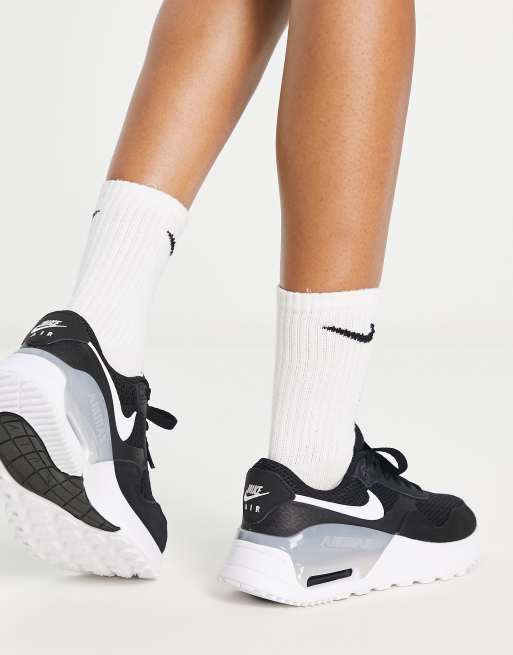 White Nike Womens Air Max Systm Sneaker, Womens