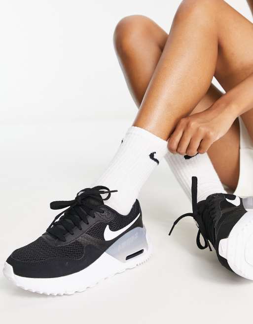 Nike air max for 2024 women black and white