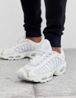 air max tailwind 4 white