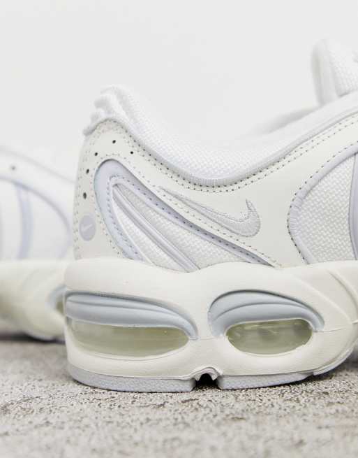 Nike Air Max Tailwind IV trainers in triple white