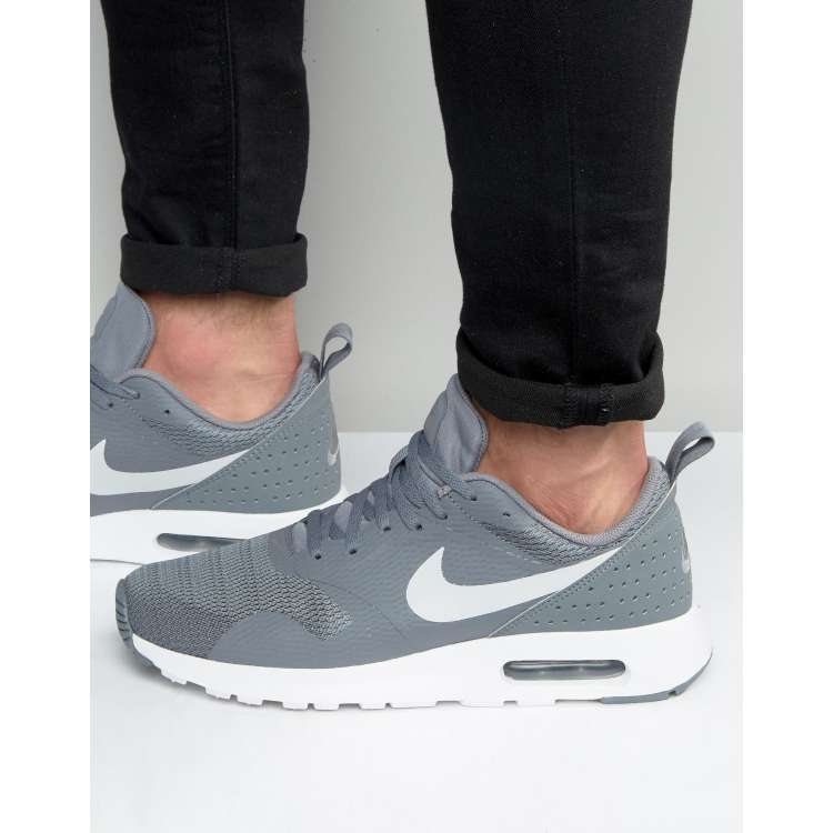 Nike air max tavas herren clearance grau