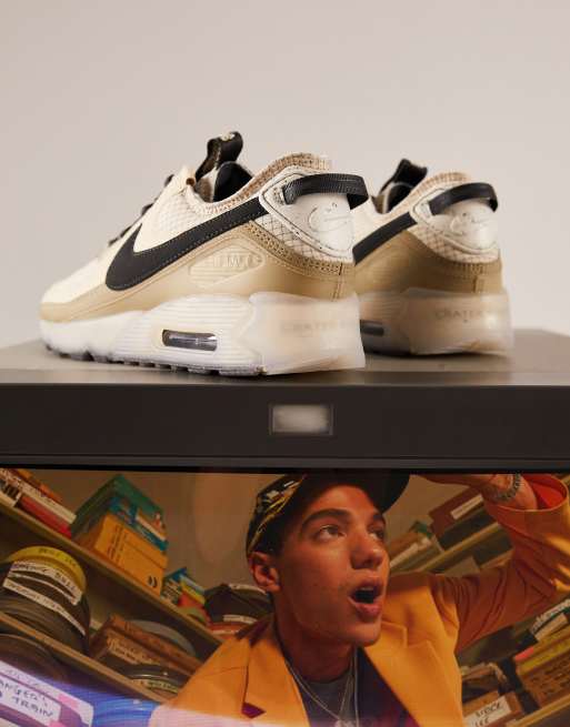 Nike Air Max Terrascape 90 sneakers in beige and black