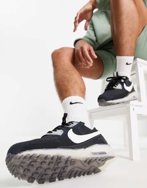 Nike air max on sale 90 zwart wit