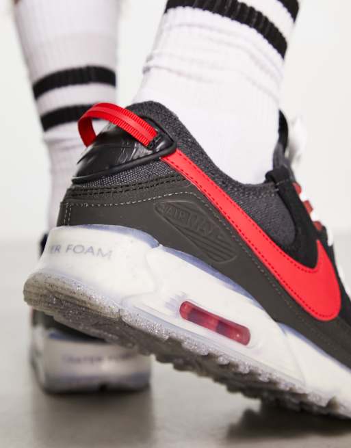 Nike Air Max - Terrascape 90 - Sorte og røde sneakers, 2 af 4