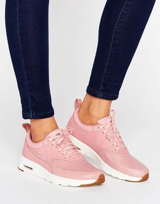 Nike | Nike Air Max Thea Basket Weave Trainers In Pink