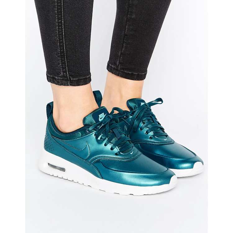 Сине зеленые кроссовки. Nike Air Max Thea. Кроссовки найк АИР Макс Thea. Женские кроссовки Nike Air Max Thea. Nike Air Max Thea мужские синие.