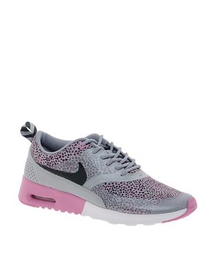 pink and grey nike thea