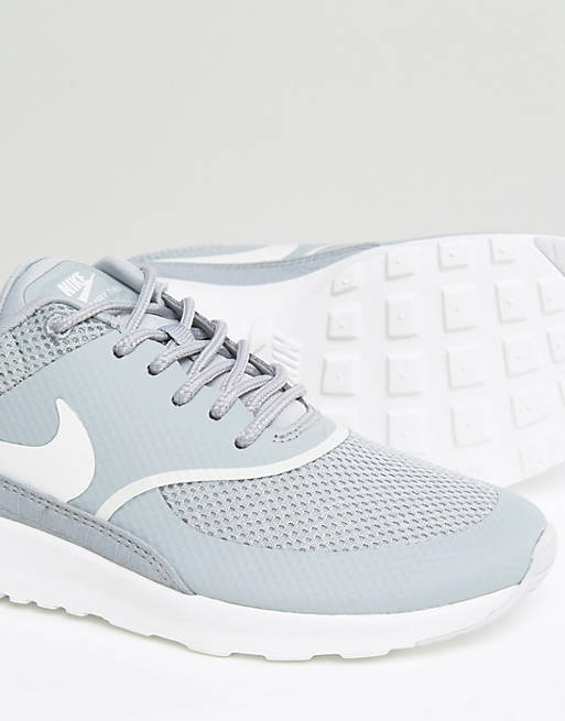 hell Flawless balance Nike Air Max Thea Trainers In Grey And White | ASOS