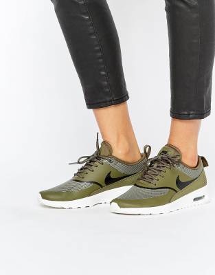 nike air max thea khaki womens