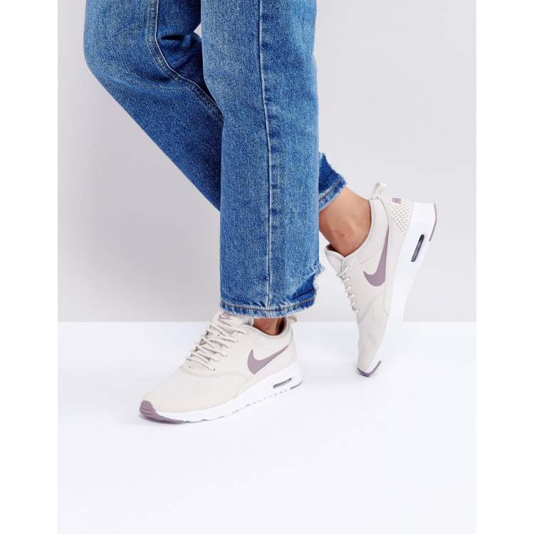 Nike Air Max Thea Trainers In Light Brown ASOS