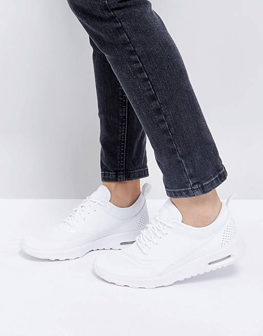 Nike Air Max Thea Trainers In White | ASOS
