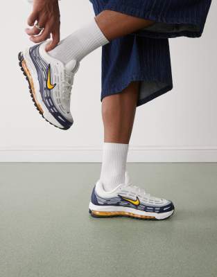 Nike - Air Max TL 2.5 - Baskets - Blanc/bleu marine-Gris