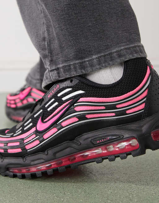 Nike Air Max TL trainers in black and pink ASOS