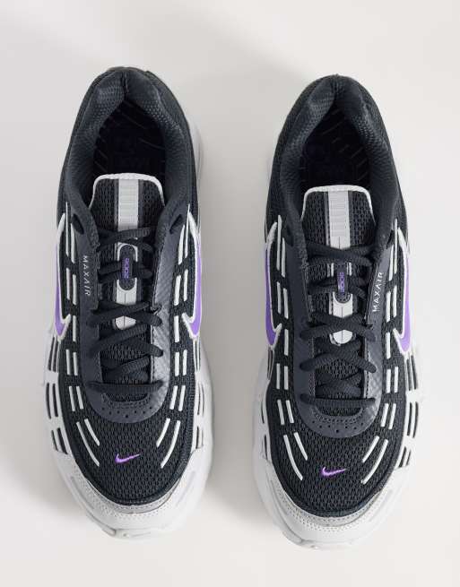 Nike Air Max TL 2.5 trainers in black and purple, 3 of 5