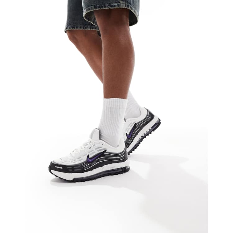 Nike Air Max TL trainers in white and black ASOS