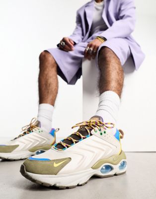 Nike Air Max TW trainers in bone and blue - ASOS Price Checker