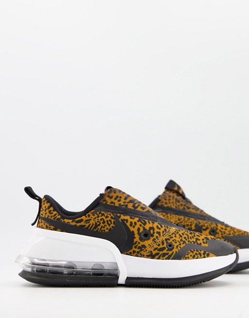Nike Air Max Up trainers in leopard print