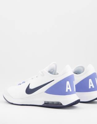 nike air max wildcard hc in white and blue