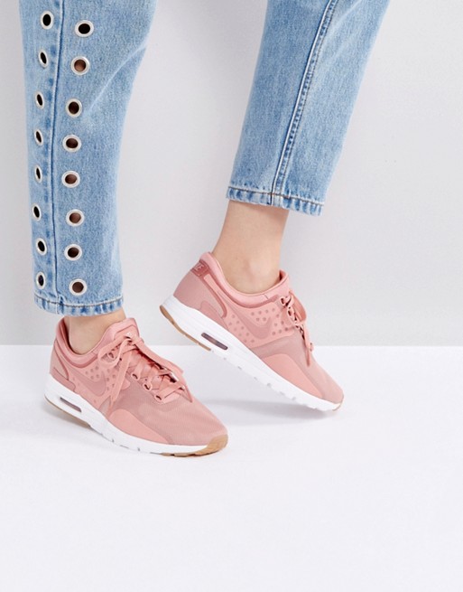 Nike | Nike Air Max Zero Trainers In Dusky Pink