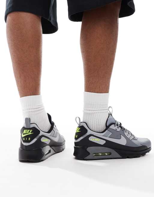 Nike - Air Max 90 Drift - Baskets - Gris/noir/vert, 3 de 5