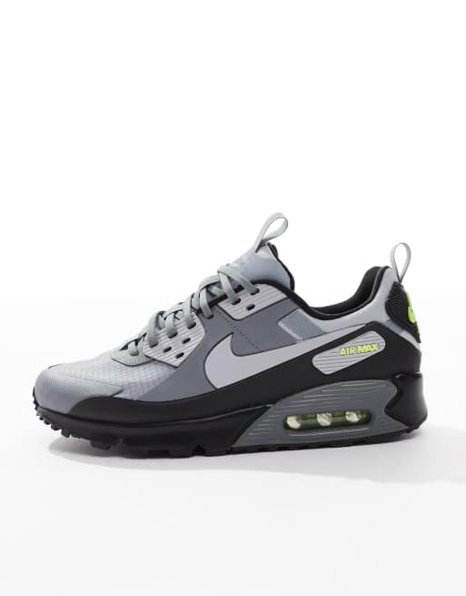 Nike - Air Max 90 Drift - Baskets - Gris/noir/vert, 5 de 5
