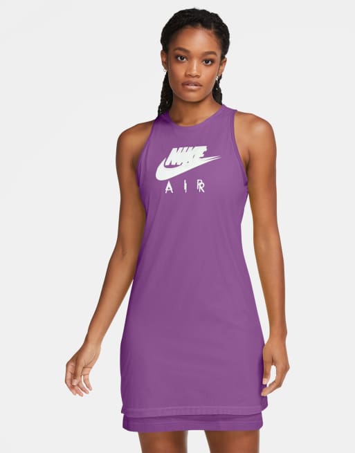 Purple sales nike dress