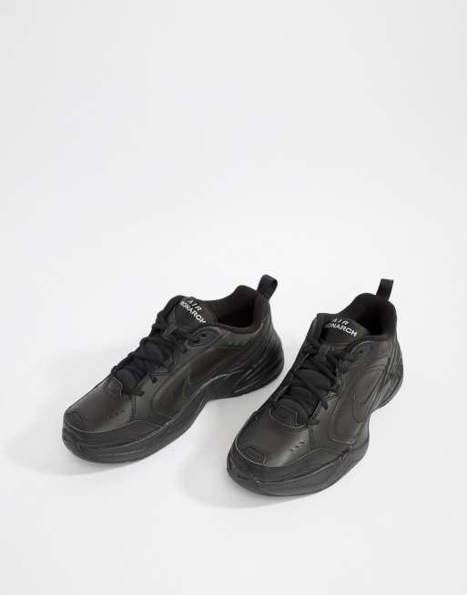 Nike Air Monarch Baskets Noir 415445 101 ASOS