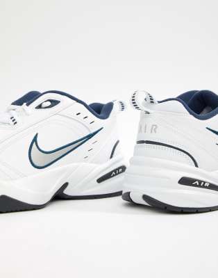 Nike Air Monarch Sneakers In White 