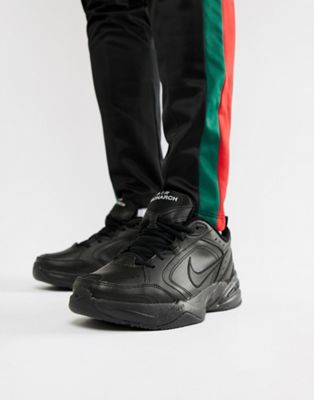 Nike Air Monarch Trainers In Black 