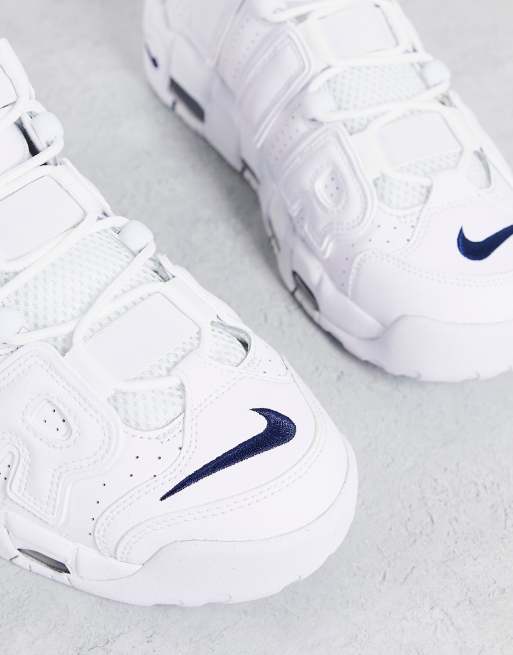 Nike uptempo 96 clearance bianche