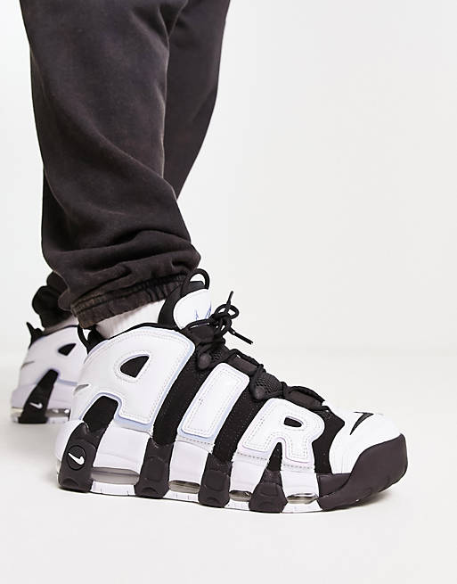 Whirlpool Toepassing Onheil Nike Air More Uptempo '96 sneakers in black and white - BLACK | ASOS