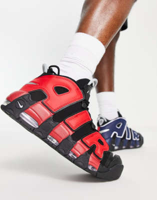 Uptempo hot sale red black