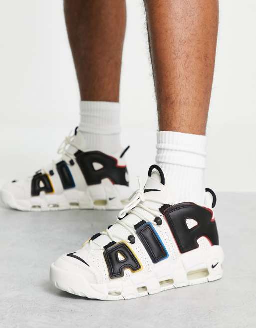 Custom Made Nike Air More Uptempo '96 White/Black Men Sneakers, Men's  Fashion, Footwear, Sneakers on Carousell