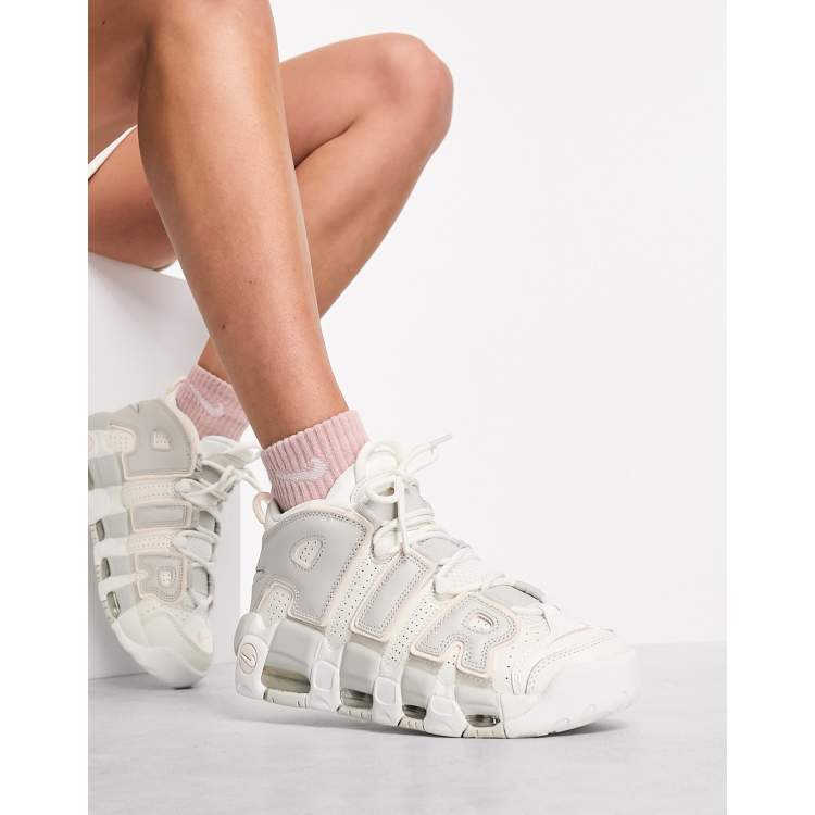 Nike air uptempo outlet nere e rosa