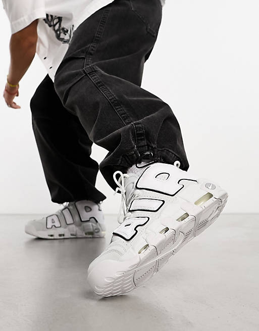 Nike Air More Uptempo trainers in grey | ASOS