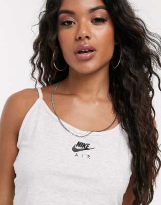 nike air women's cropped tank top