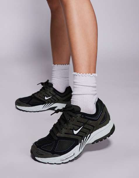Nike Air Pegasus 2005 sneakers in dark green and silver - view 1
