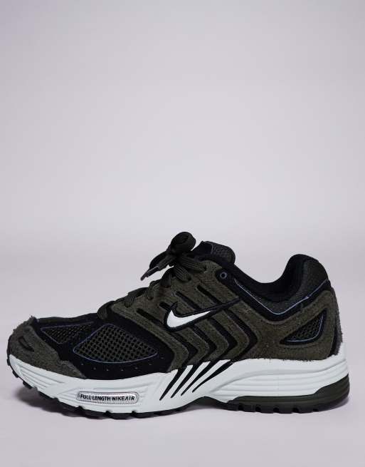 Nike Air Pegasus 2005 sneakers in dark green and silver