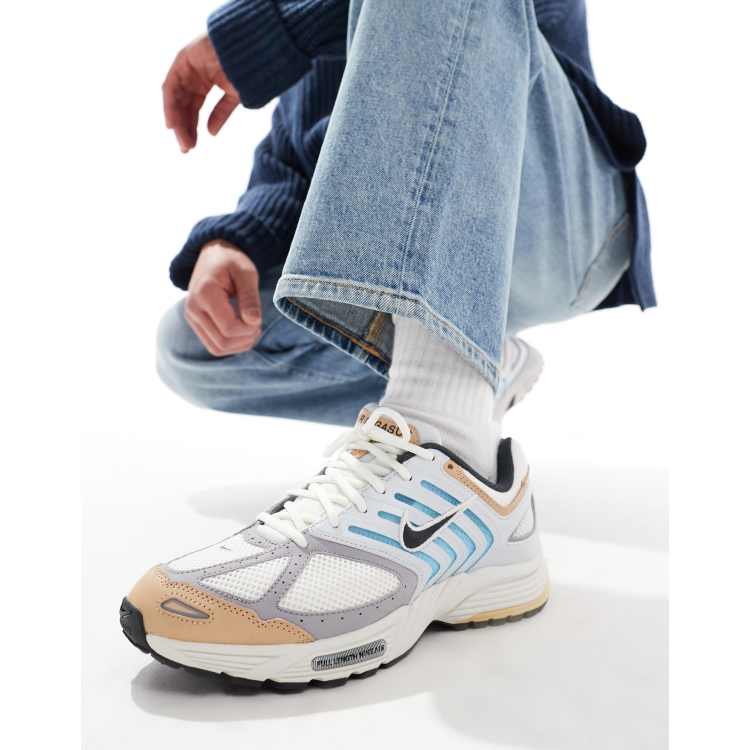 Nike Air Pegasus 2005 sneakers in white and blue | ASOS