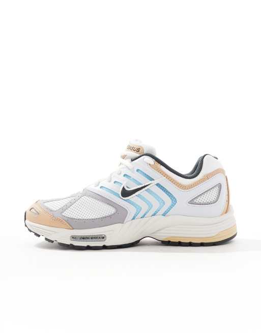 Nike Air Pegasus 2005 sneakers in white and blue | ASOS