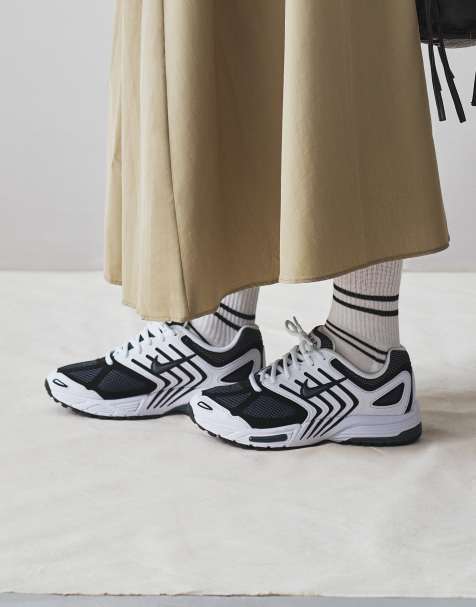 Nike - Air Pegasus 2005 - Sneakers in wit en donkergroen - view 1