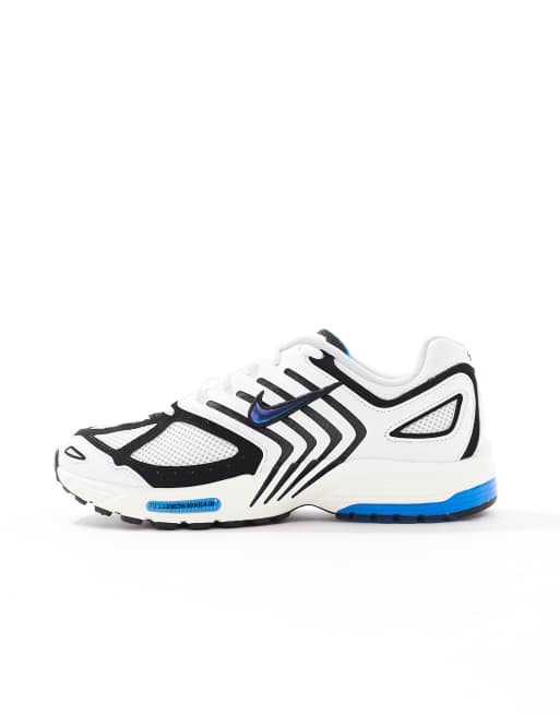 Nike – Air – Pegasus 2005 – Vita, svarta och blå träningsskor, 2 av 5