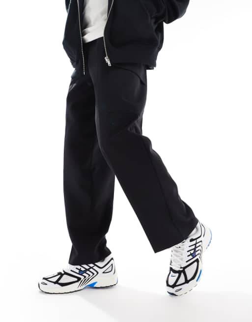 Nike – Air – Pegasus 2005 – Vita, svarta och blå träningsskor, 4 av 5