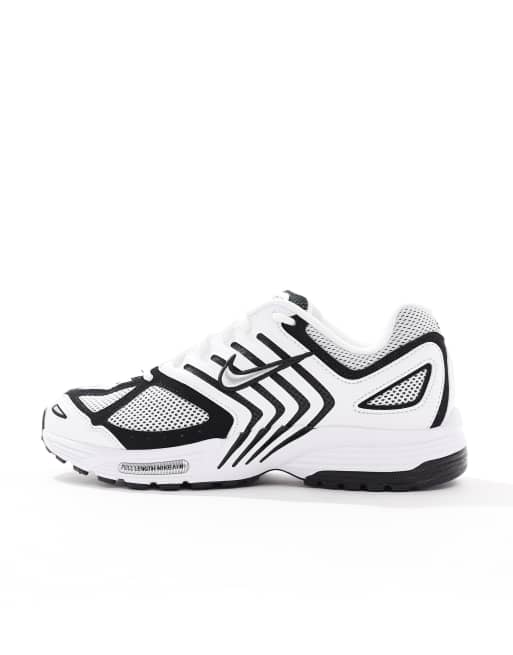 Nike – Air – Pegasus 2005 – Vita, svarta och silvermetalliska träningsskor , 2 av 5